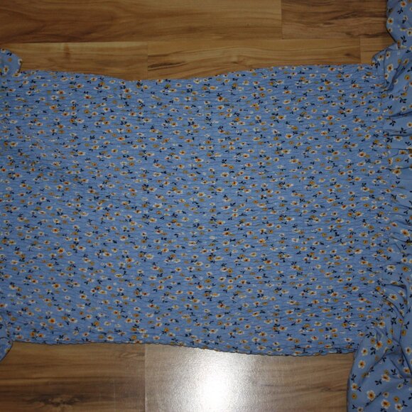 Blue floral dress - Picture 8 of 9